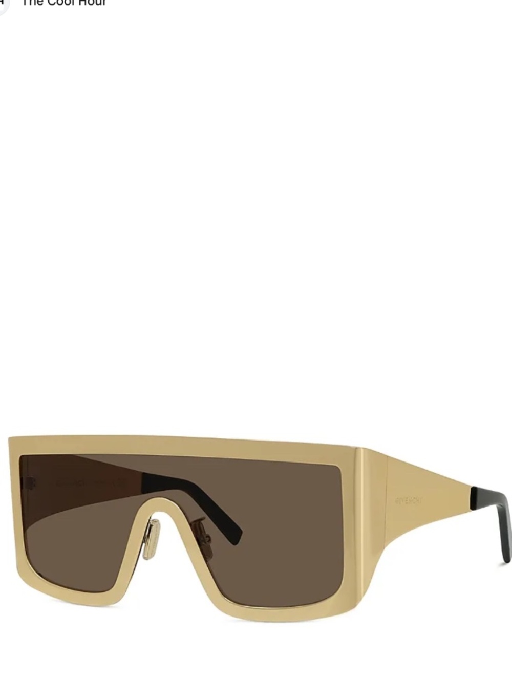 Givenchy Square Mask Sunglasses, 131mm